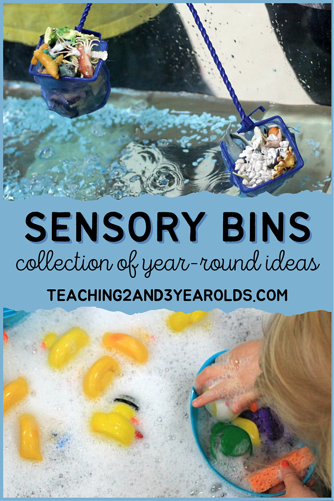 Big Collection of Sensory Table Activities for the Entire Year