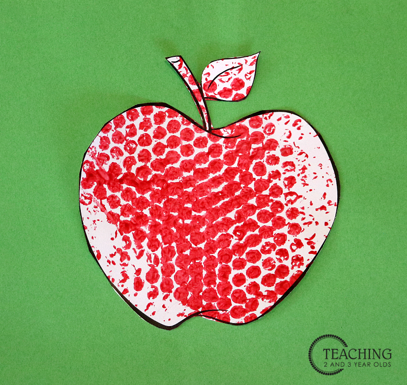 Easy and Fun Apple Art for Toddlers