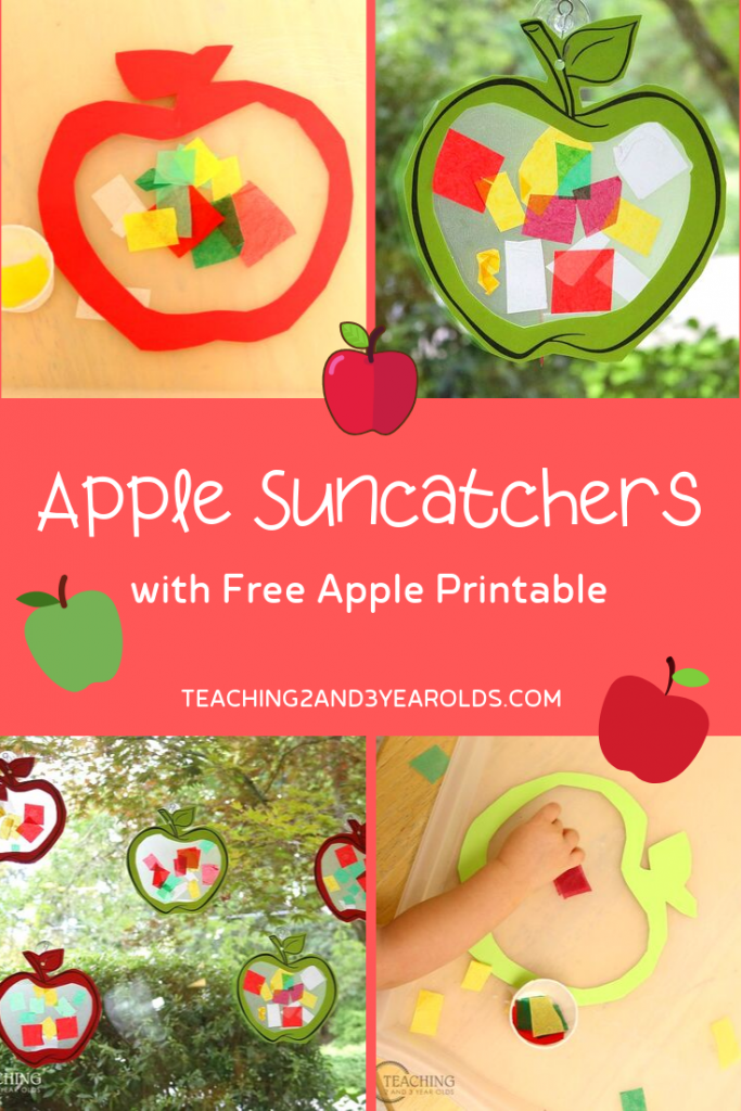How to Make a Colorful Toddler Apple Craft