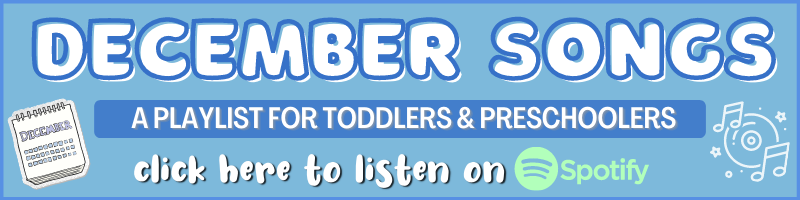 preschool December playlist