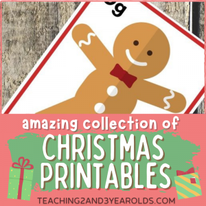 Amazing Collection of Free Christmas Printables for Toddlers and Preschoolers