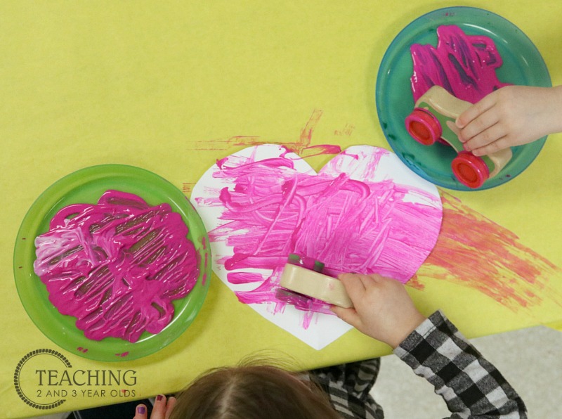Valentine's Day Art for Toddlers