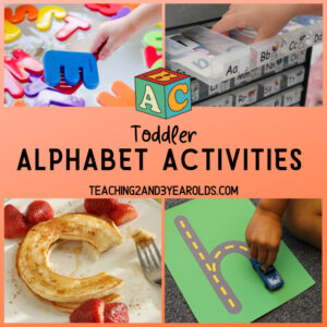 toddler alphabet activities