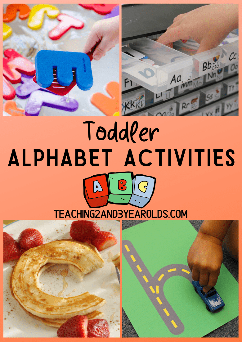 16+ Playful Toddler Alphabet Activities