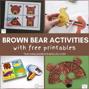 Brown Bear, Brown Bear, What Do You See Activities
