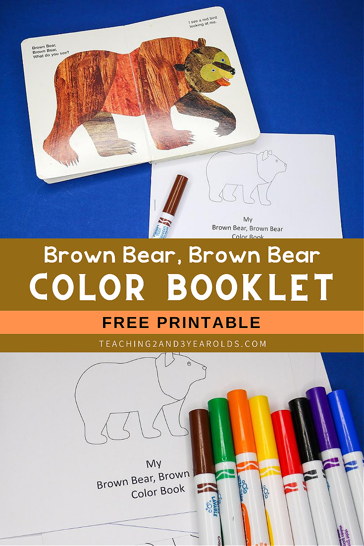 Brown Bear, Brown Bear, What Do You See Printable Book
