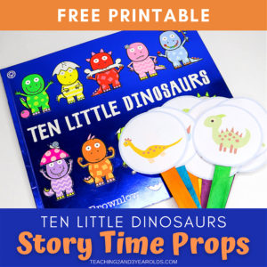 Ten Little Dinosaurs Circle Time Activity