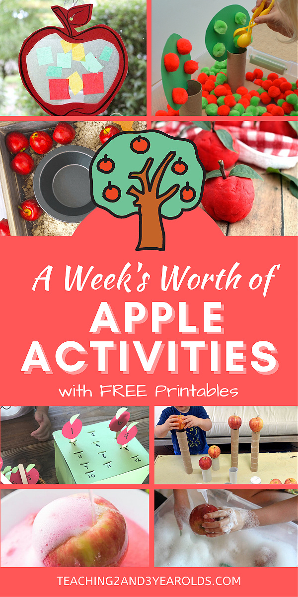 A Week's Worth of Apple Learning Activities