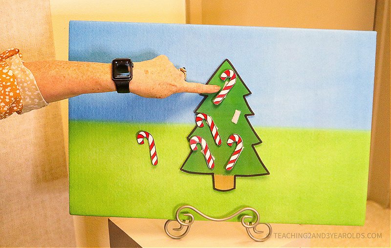 Five Little Candy Canes Activity for Circle Time