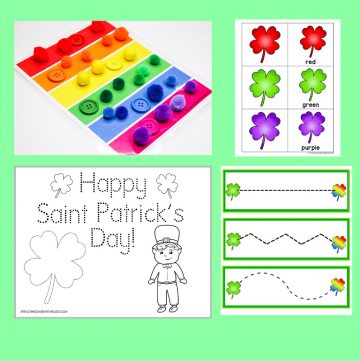 Preschool St. Patrick's Day Learning Activities