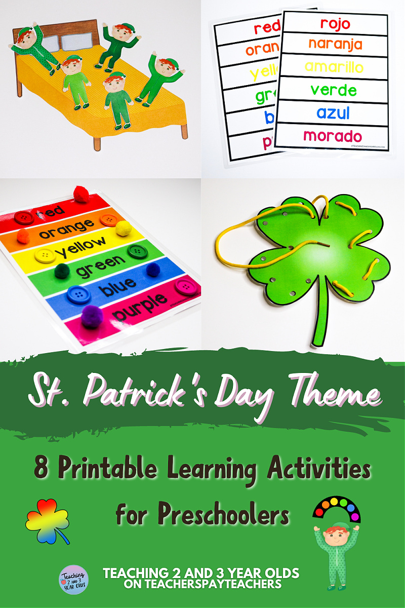 Preschool St. Patrick's Day Learning Activities