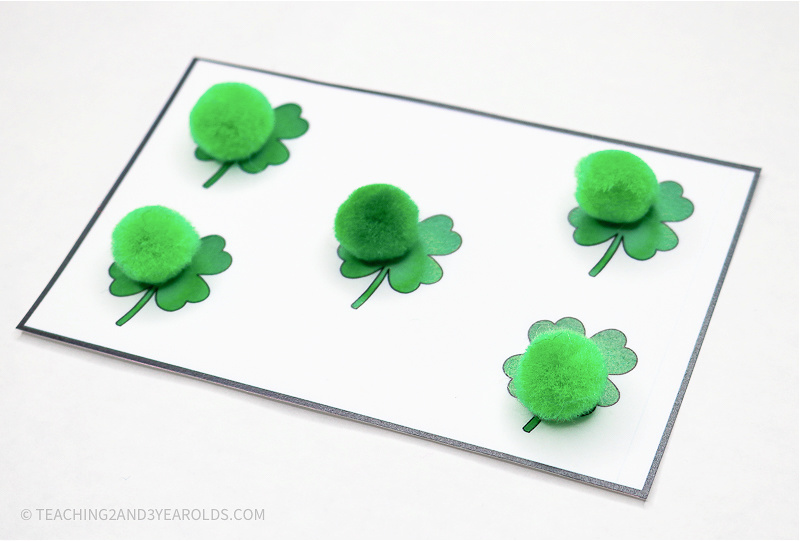 preschool St. Patrick's Day learning activities