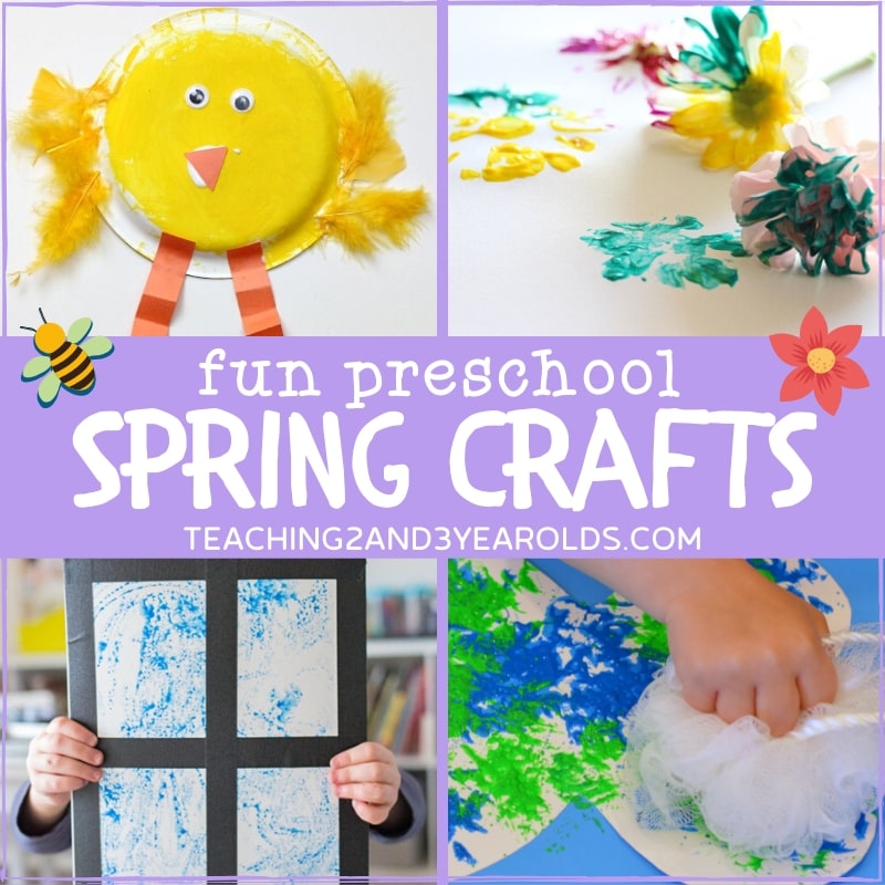spring crafts for preschoolers