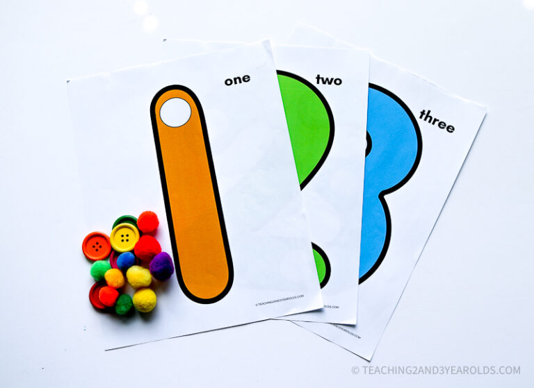 Free Dot Numbers 110 Printables