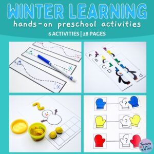 Penguin Counting 1-10 Cards