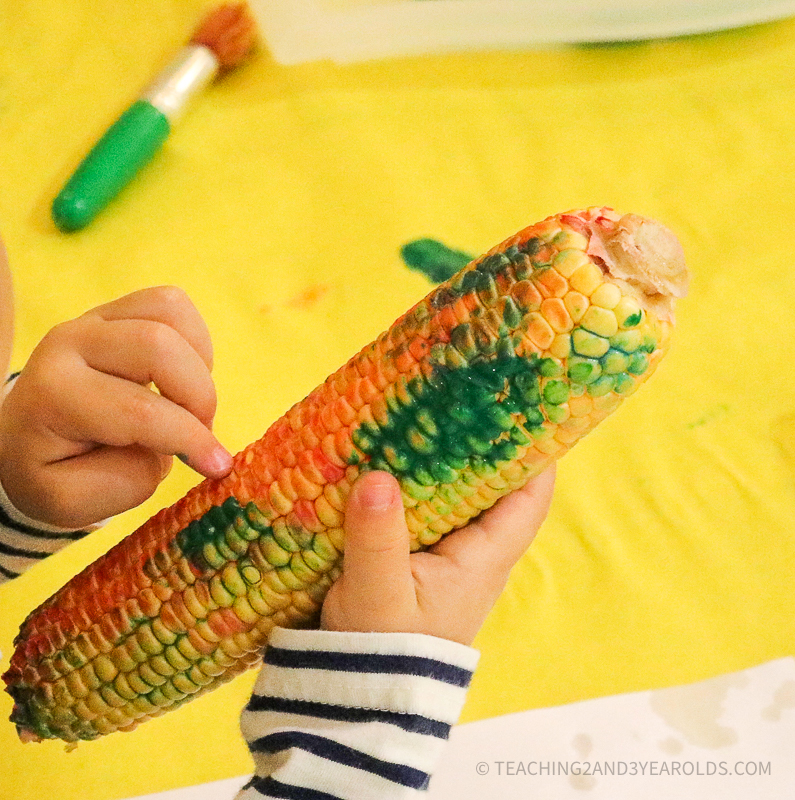 corn painting