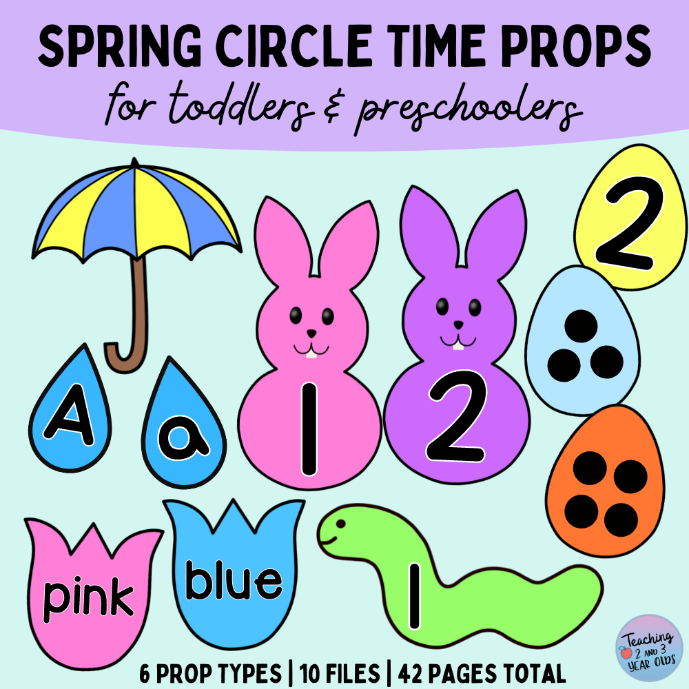 T P T SPRING CIRCLE TIME PROPS