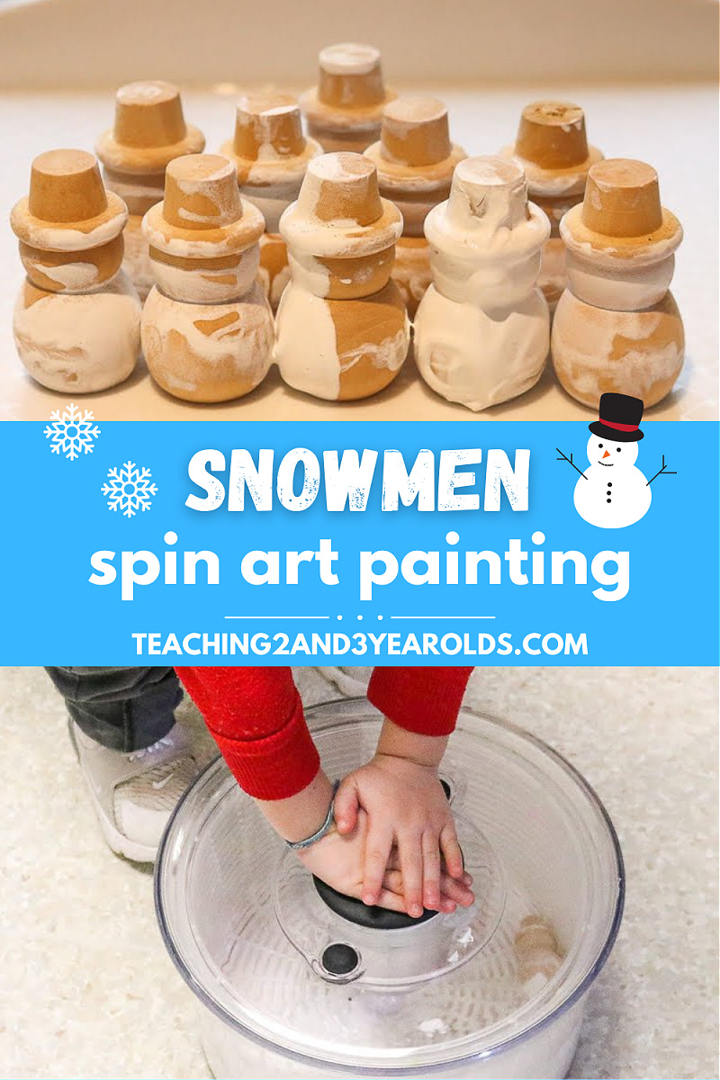 snowman art activity