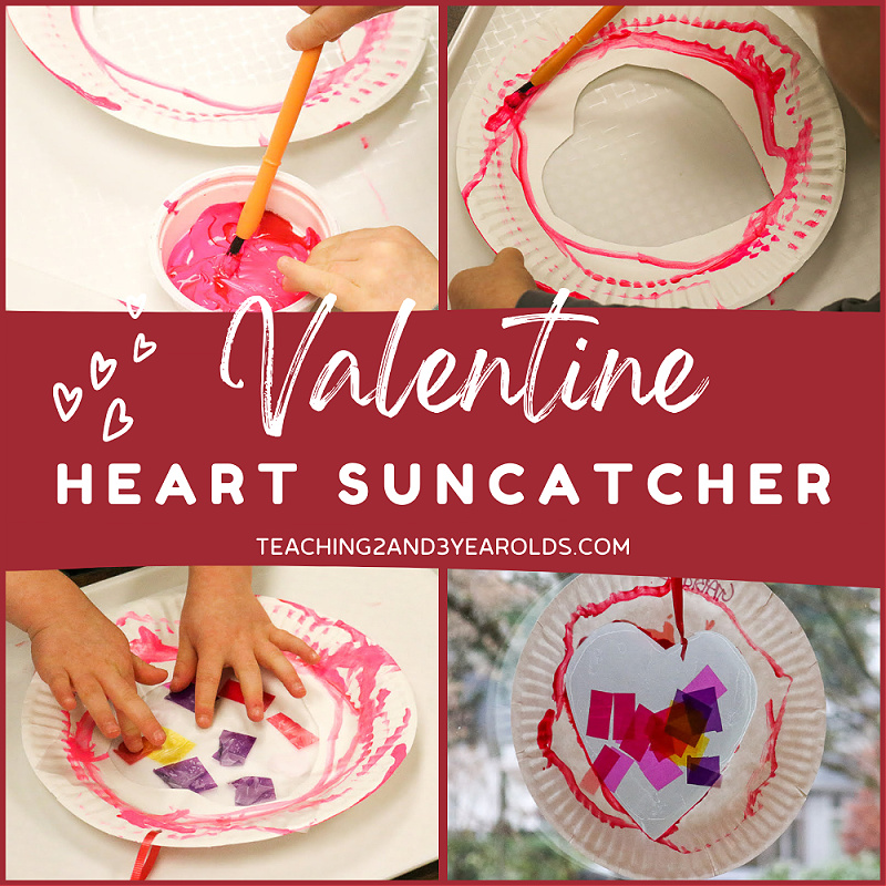 toddler Valentine's Day craft