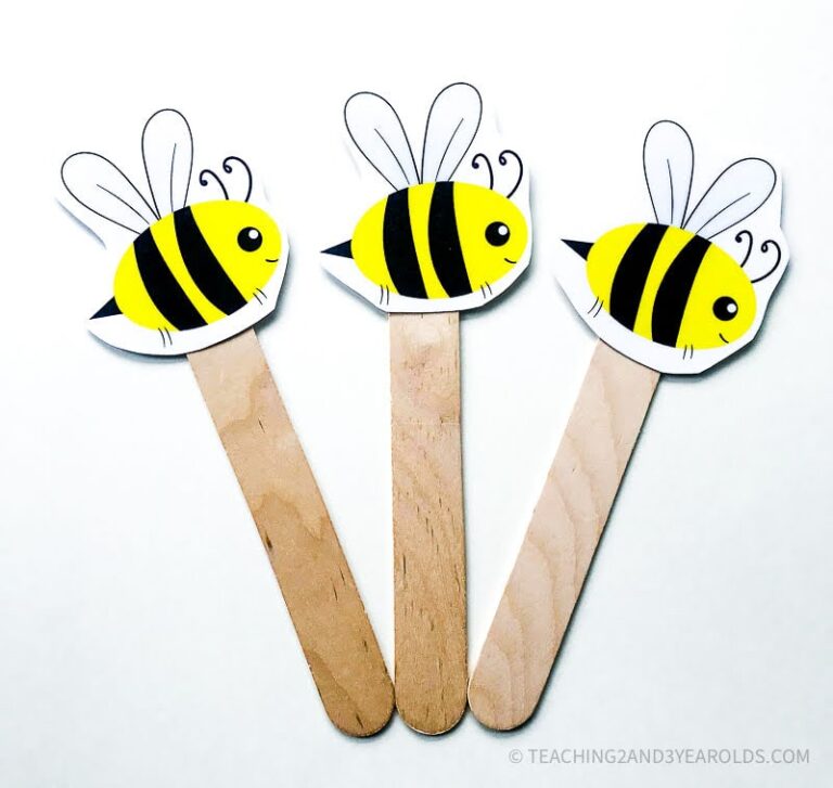 Printable Bee Circle Time Props