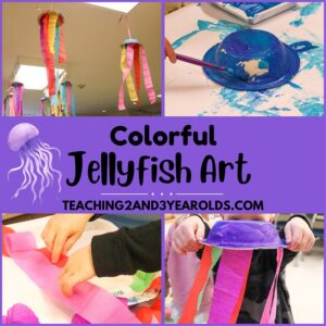 Easy Toddler Jellyfish Art Activity