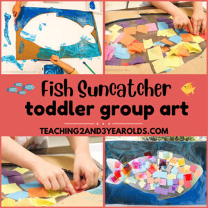 colorful fish art for toddlers