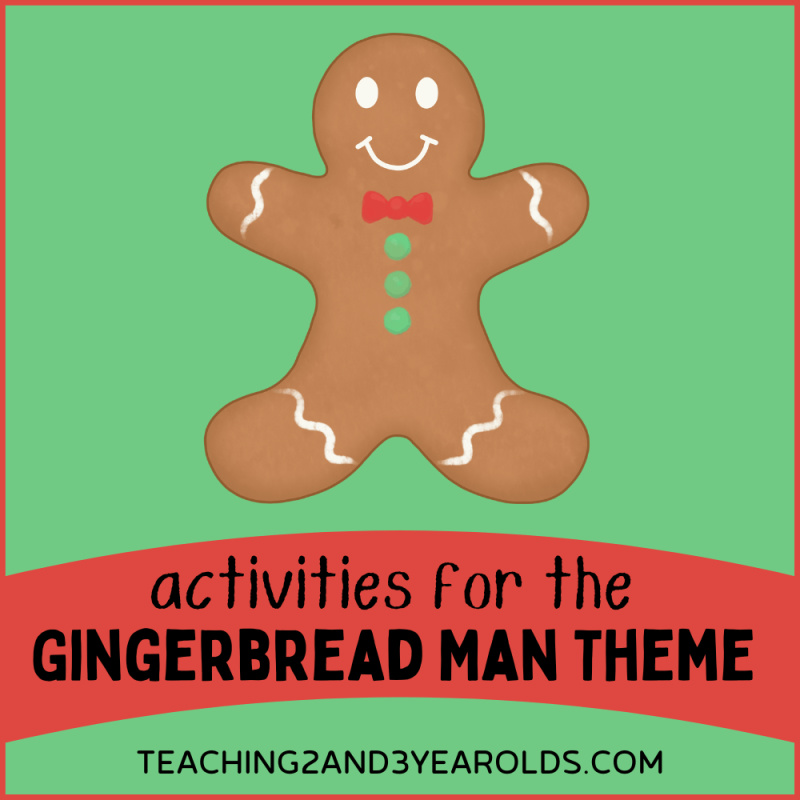 preschool gingerbread man theme ideas