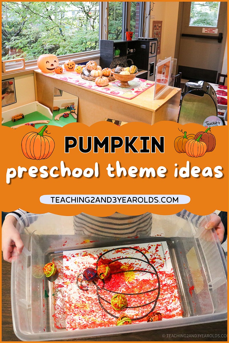 preschool pumpkin theme activities