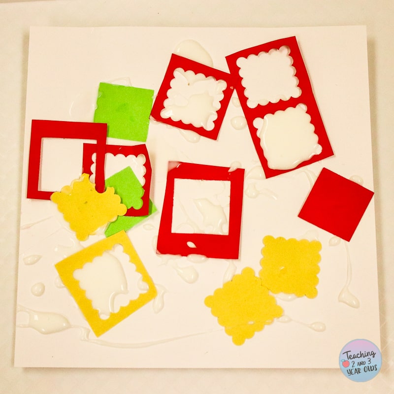 apple colors collage