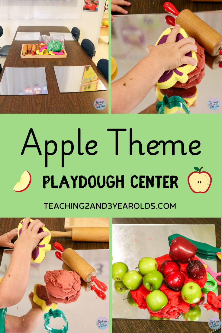 pple theme playdough center