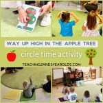 way up high in the apple tree circle time activity