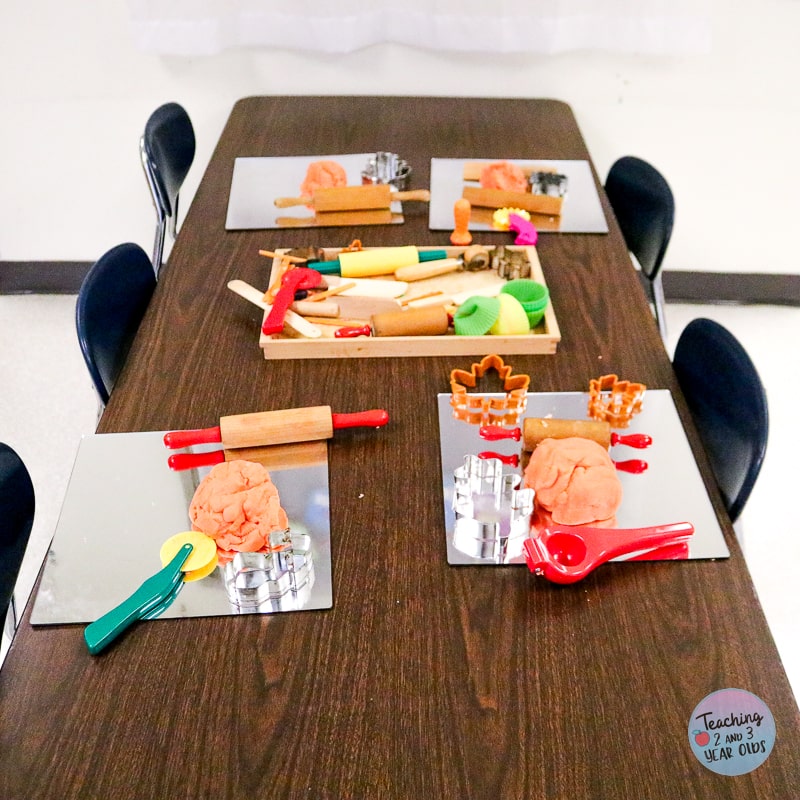 Fall Leaf Playdough Activity