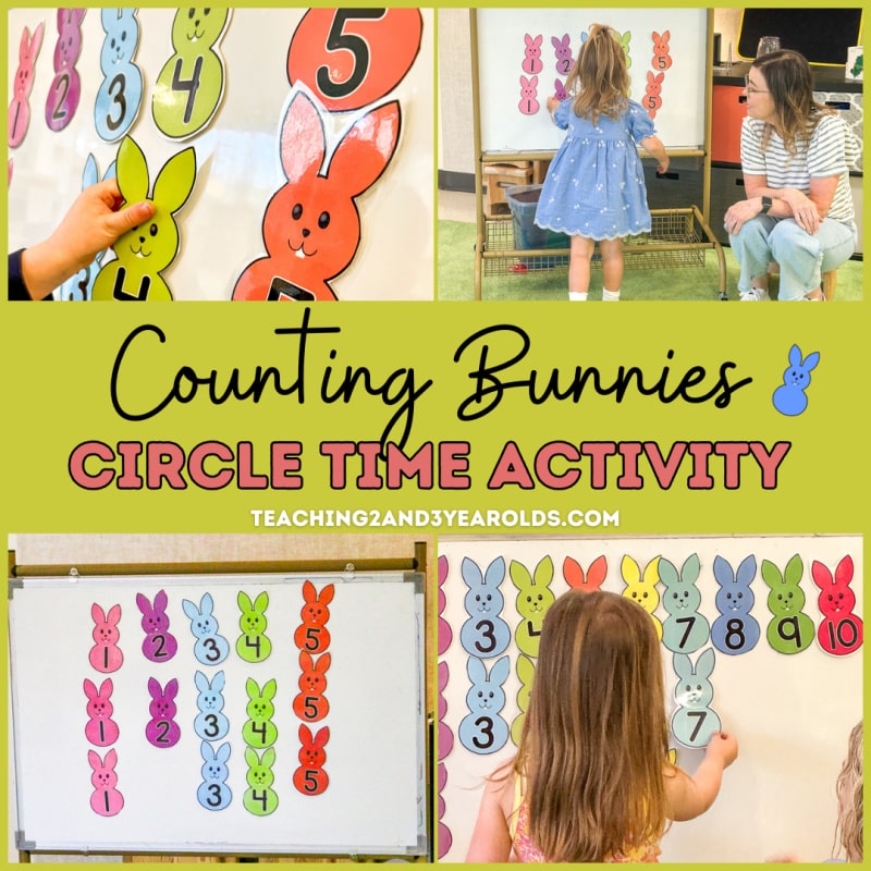 Spring Bunnies Circle Time Activity