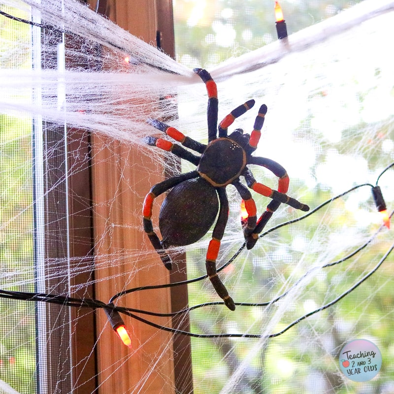 The Itsy Bitsy Spider Block Center Idea