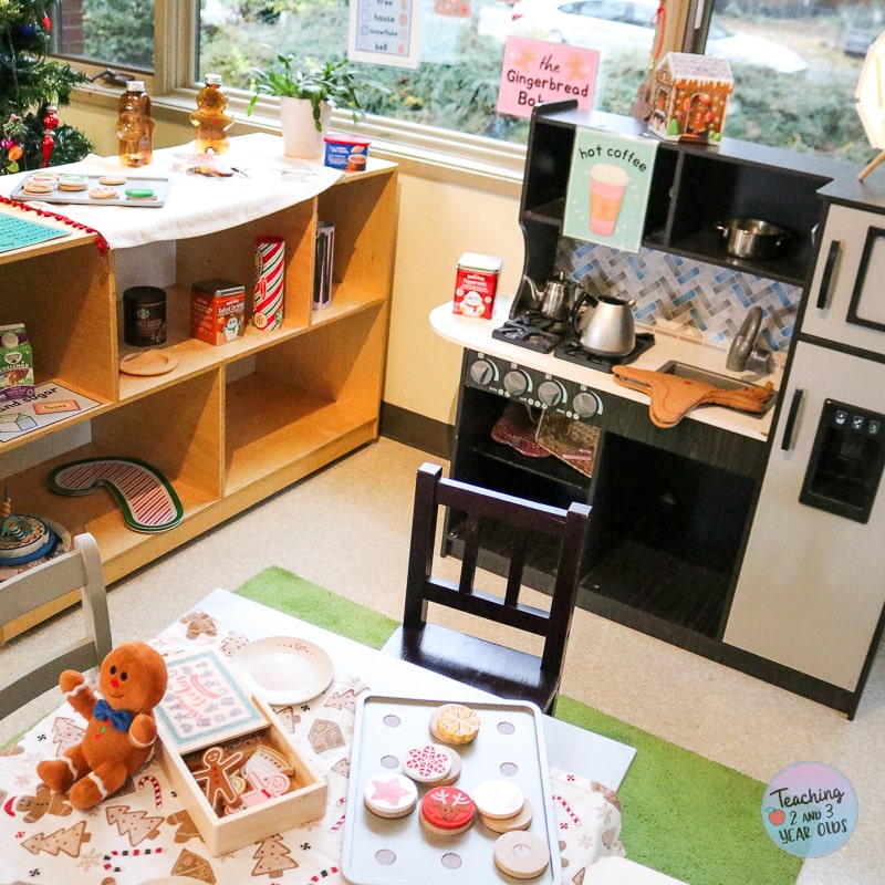 gingerbread bakery dramatic play activity
