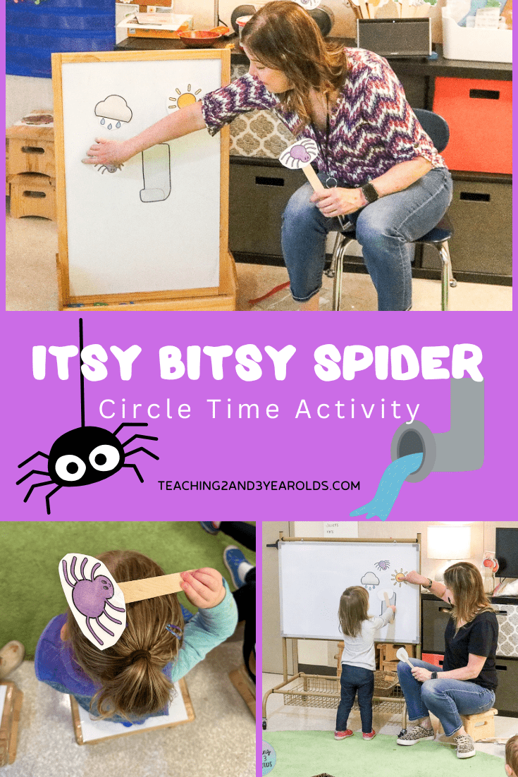 itsy bitsy spider circle time activity