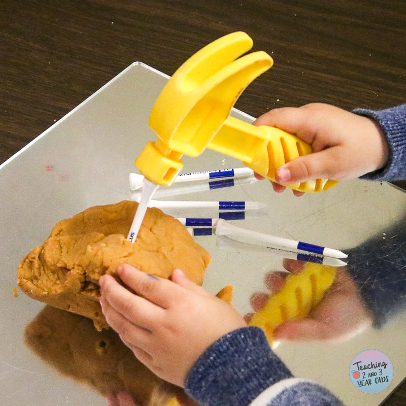 fine motor playdough