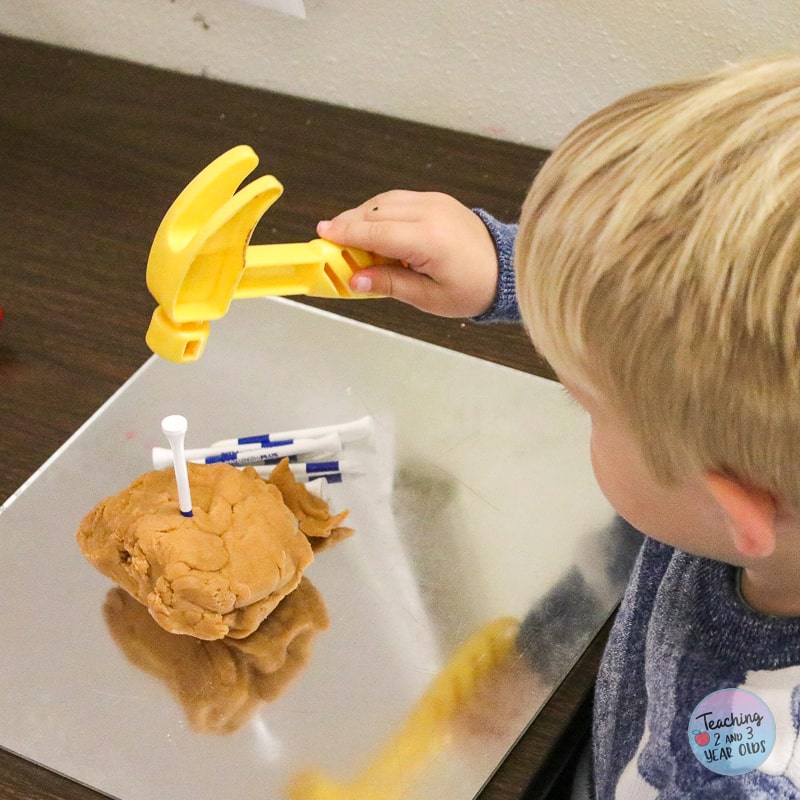 fine motor playdough