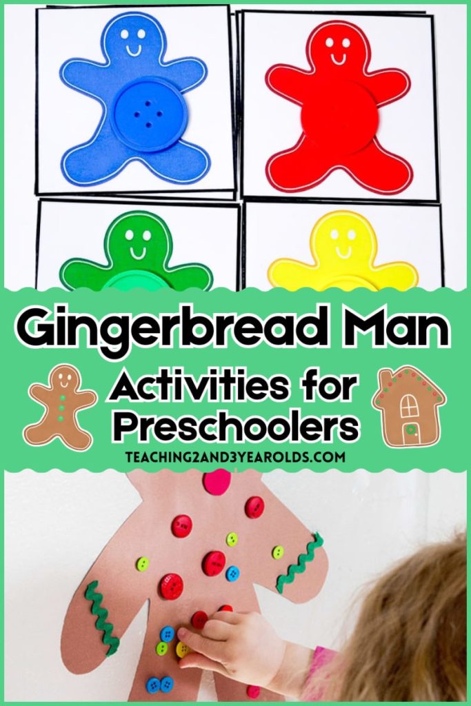 gingerbread man activities for preschoolers