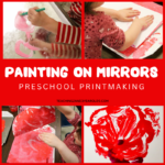 PAINTING ON MIRRORS PROCESS ART