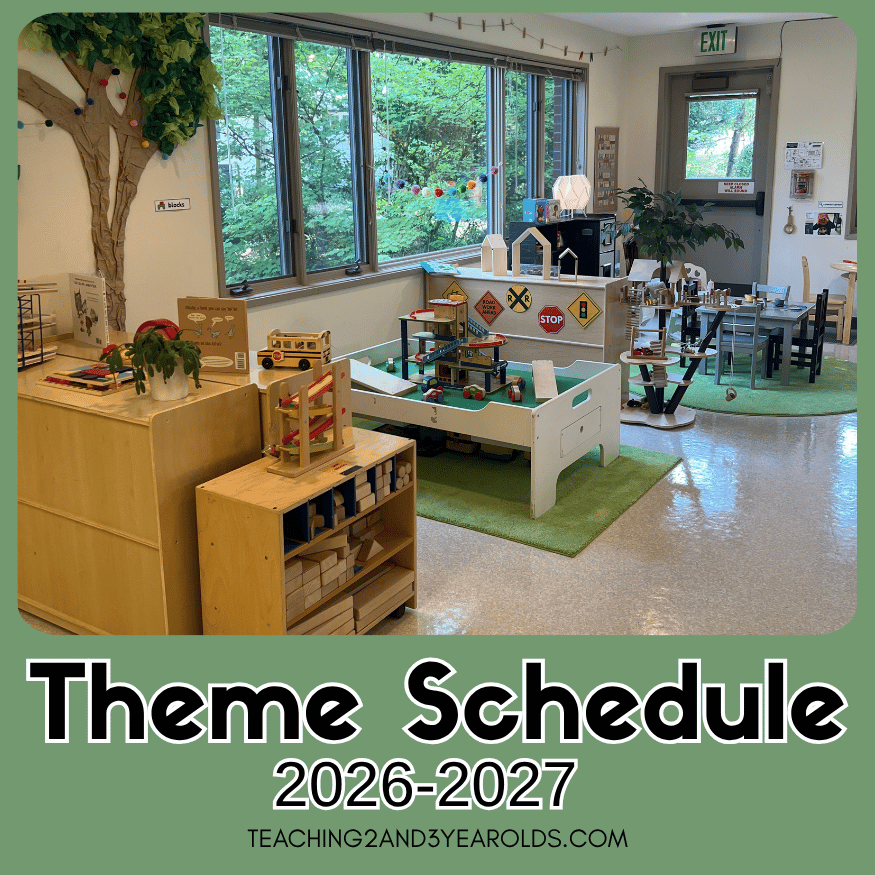 Toddler and Preschool Themes for 2026-2027