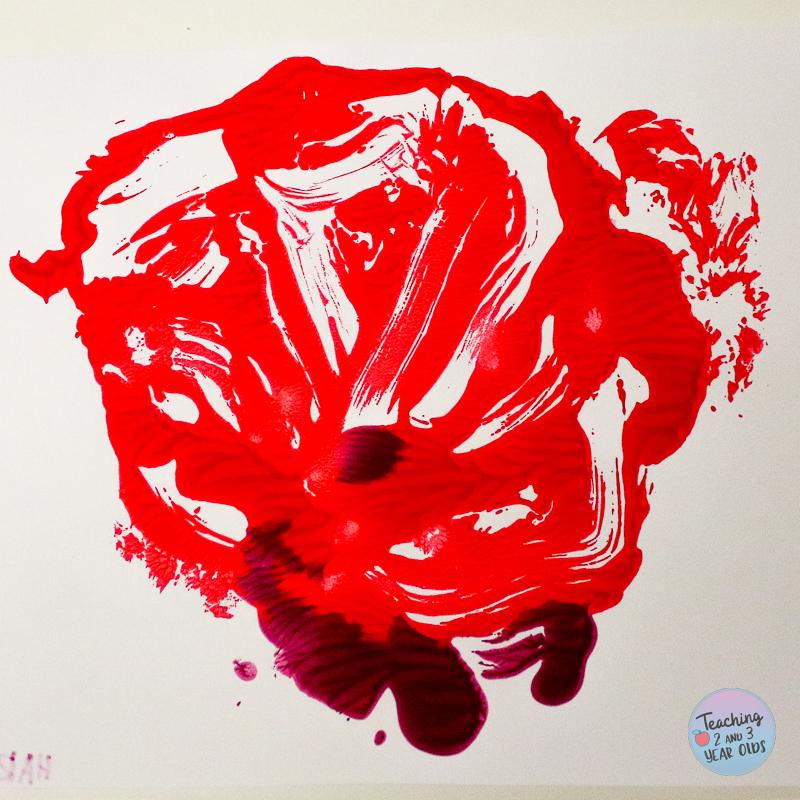 painting on mirrors process art