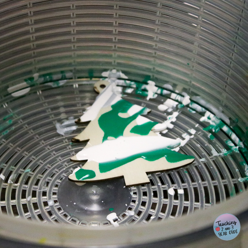 Christmas tree ornament for toddlers and preschoolers