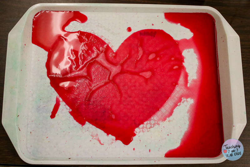 Toddler Valentine's Day Hearts for the Window