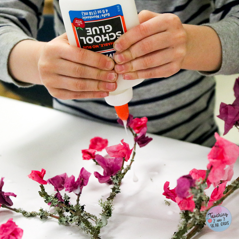cherry blossom craft for preschoolers