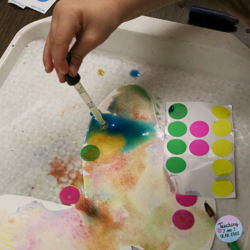 butterfly art for kids with watercolors