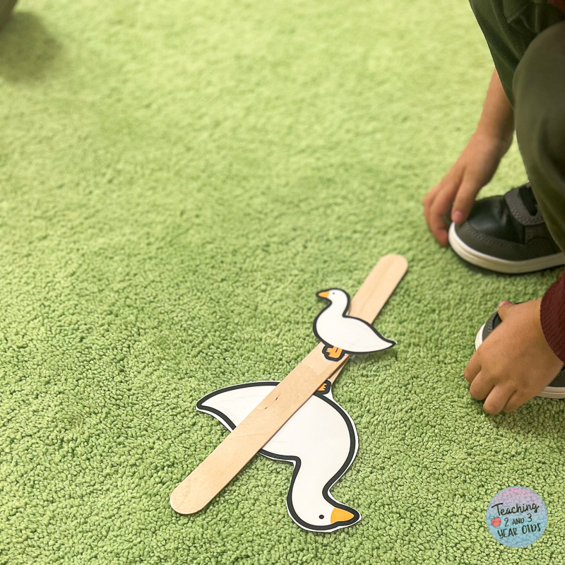 farm animal matching for circle time