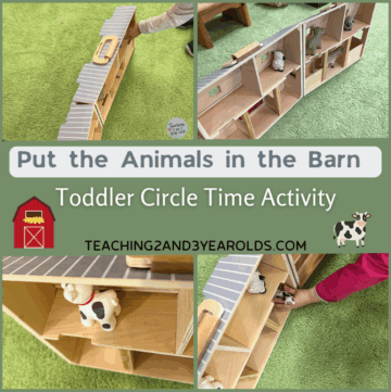 farm circle time activity for toddlers