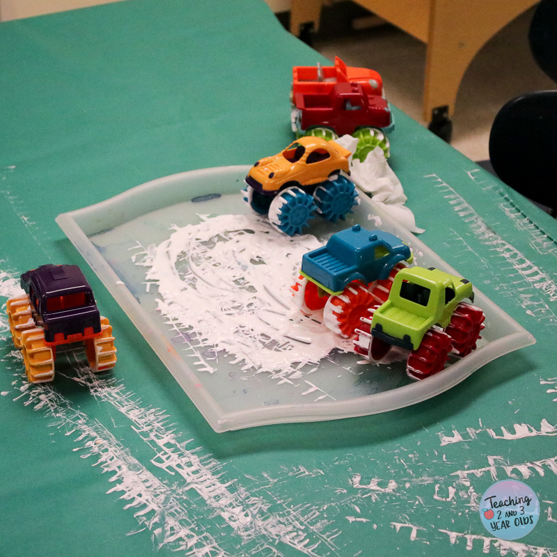 snow day transportation art