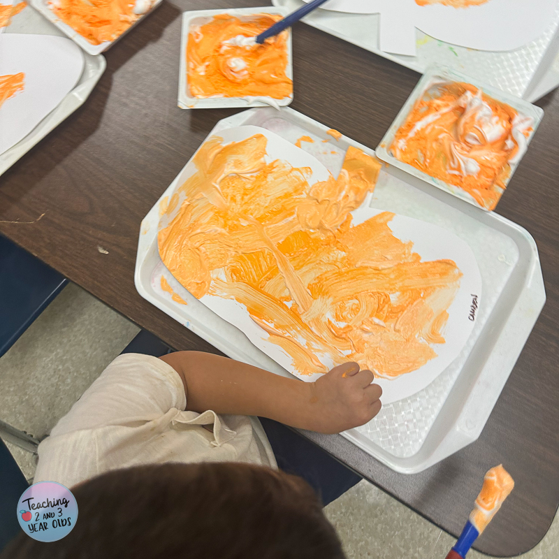 puffy paint jackolanterns